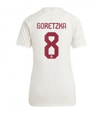 Maillot de foot Bayern Munich Leon Goretzka #8 Troisième Femmes 2023-24 Manches Courte